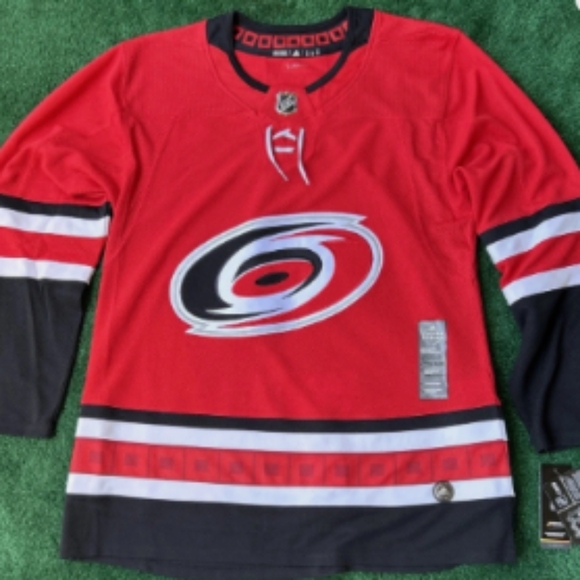 Carolina Hurricanes Adidas Team Issued NHL Jersey Authentic CLIMALIT…
